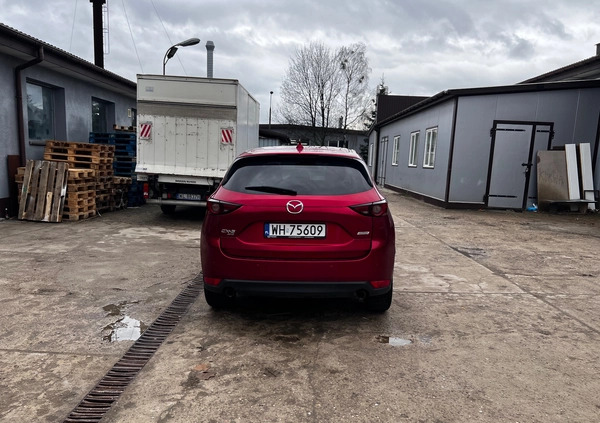 Mazda CX-5 cena 100000 przebieg: 134000, rok produkcji 2017 z Zbąszyń małe 154